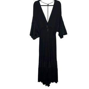 Free People Angela Jumpsuit Black Size L
